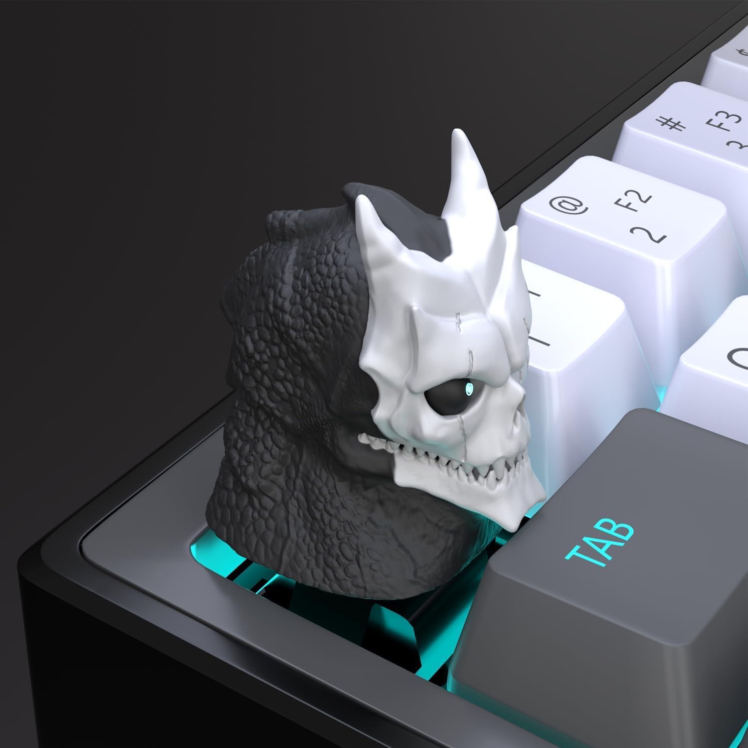 Amazon.co.jp: 怪獣8号 グッズ 怪獣8号 キーキャップ 3D立体 ABS樹脂